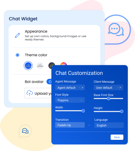 chat widget customization